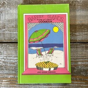 Limited First Edition 1986 Barrier Islands Easy but Elegant Cookbook.